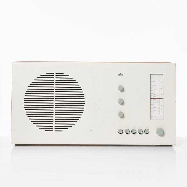 Dieter Rams, radio "Tischsuper - RT20 S", formgiven 1961.