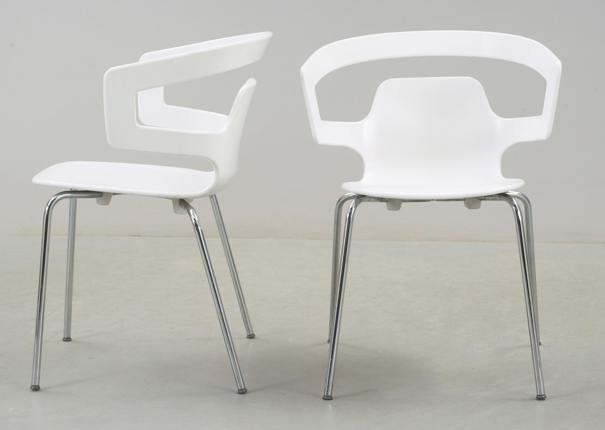 STOLAR, 6 st, "Contemporary stacking chair", Alfredo Häberli, Alias, 2000-tal.