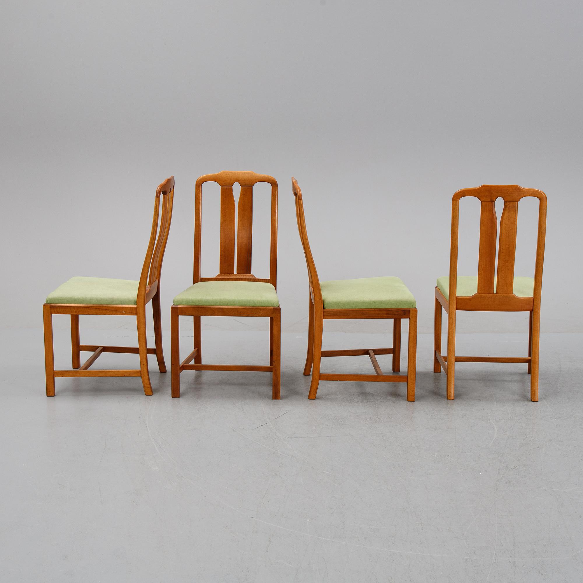 Carl Malmsten, matgrupp, 5 delar, "Ambassadör", Åfors Möbelfabrik.