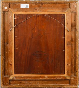 PIERRE FRANC-LAMY, olja på pannå, signerad och daterad Dordrecht 1908.