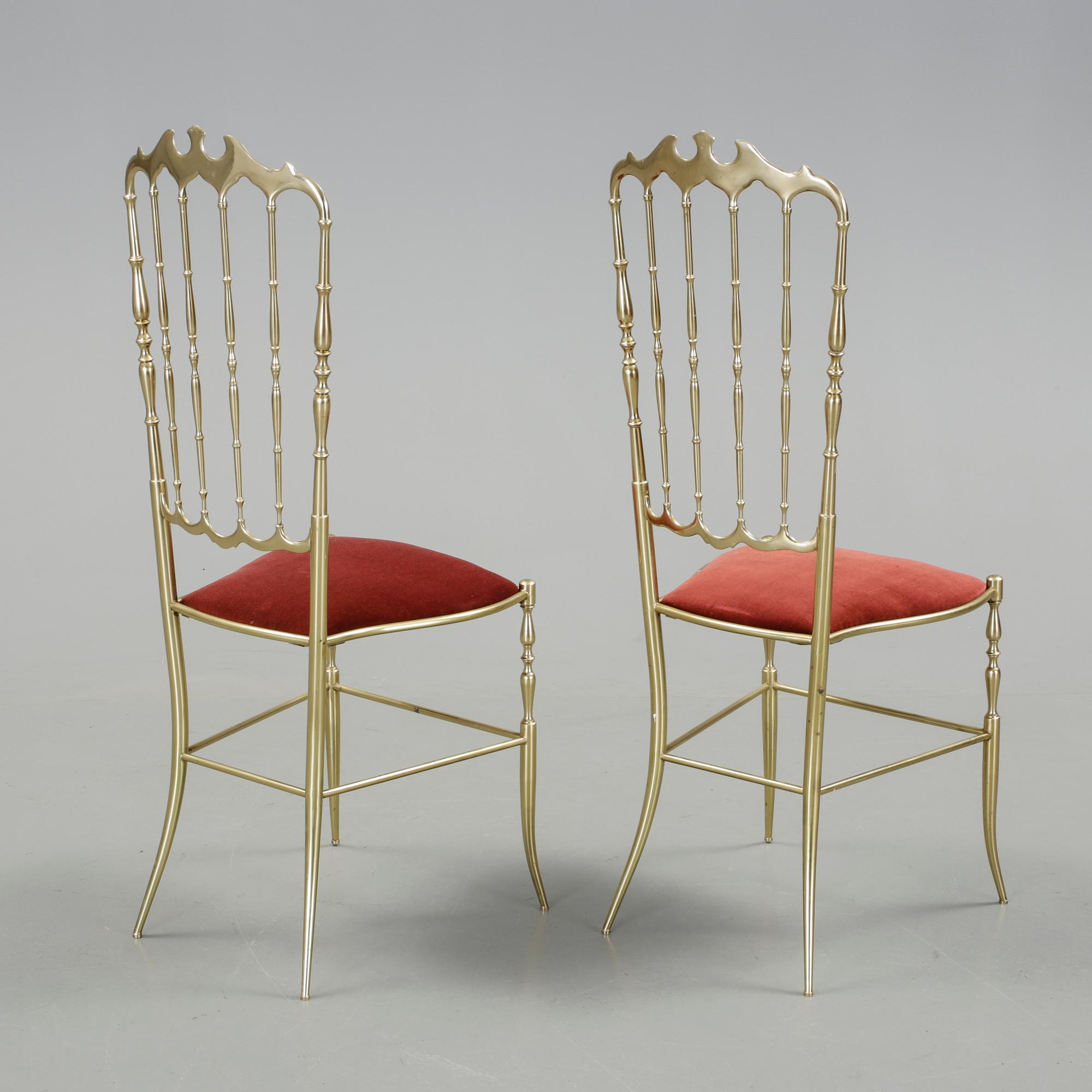 STOLAR, 2 st, Chiavari, Italien, 1900-talets mitt.