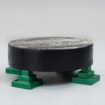 Ettore Sottsass, a "Park Lane" coffee table for Memphis, Italy post 1983.