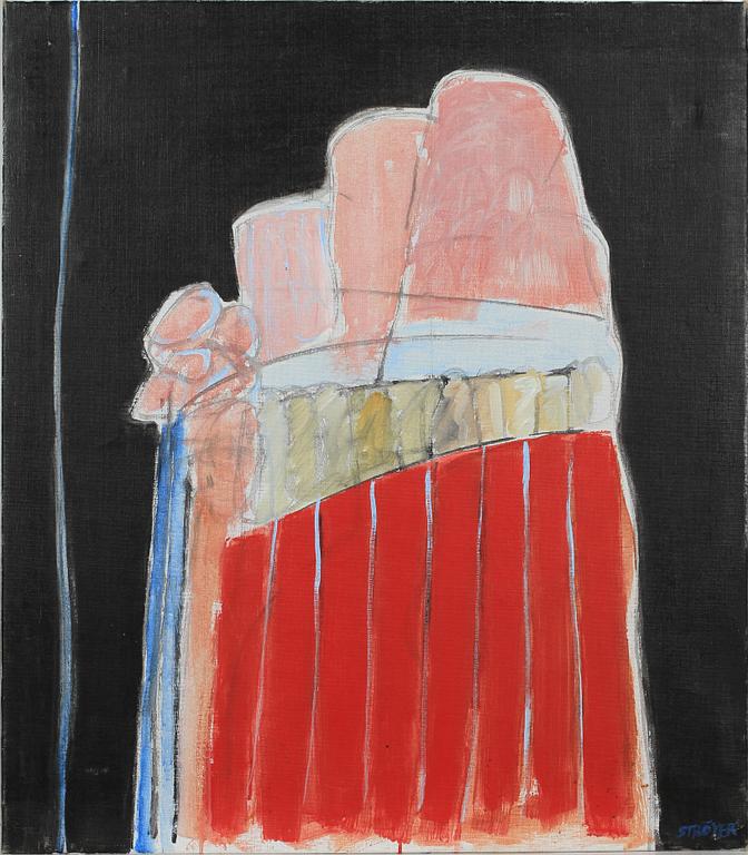 POUL STRÖYER, olja på duk. Sign. Samt dat 1969 á tergo.