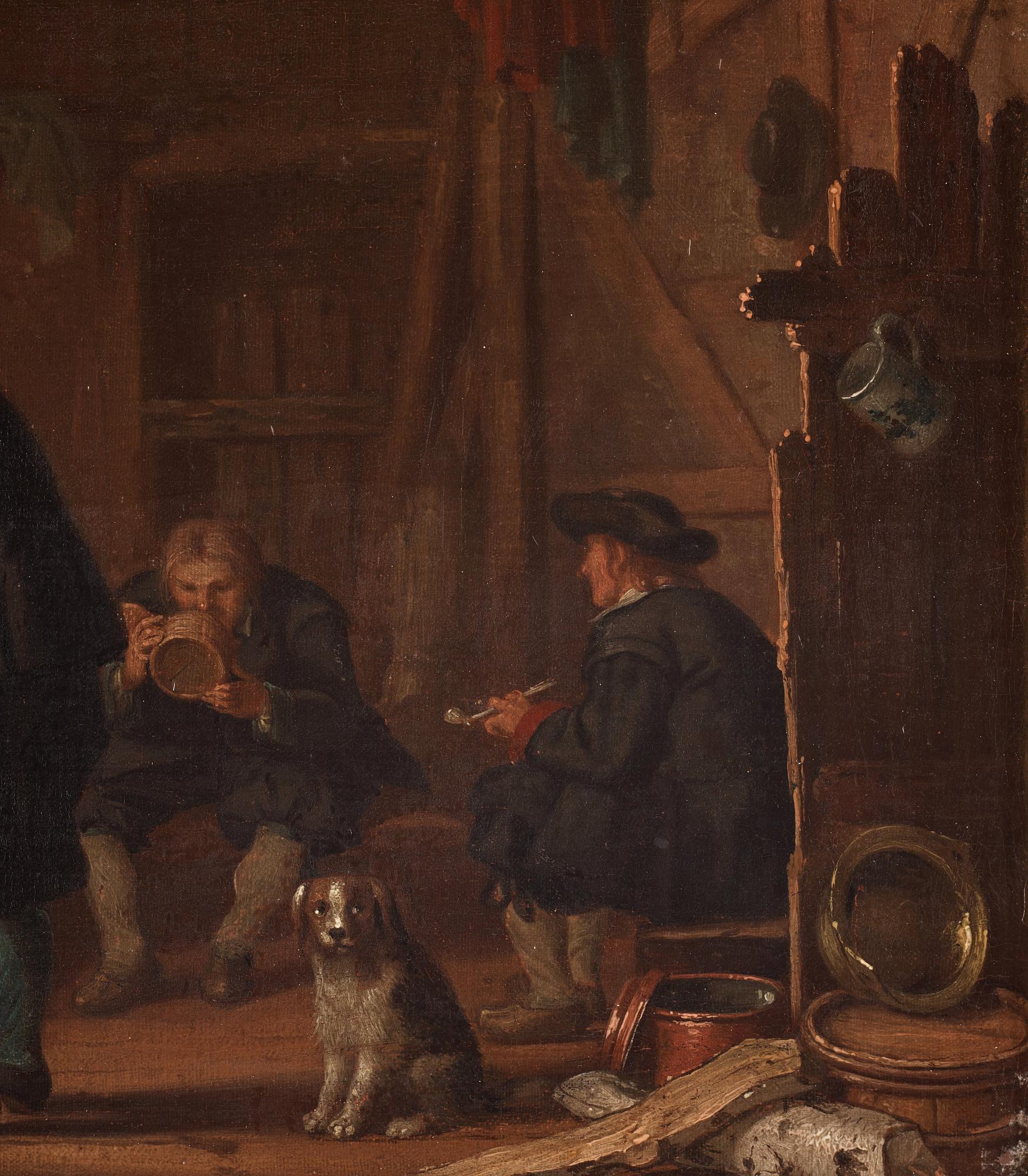 Pehr Hilleström, "Skånska bönder" (Scanian farmers).
