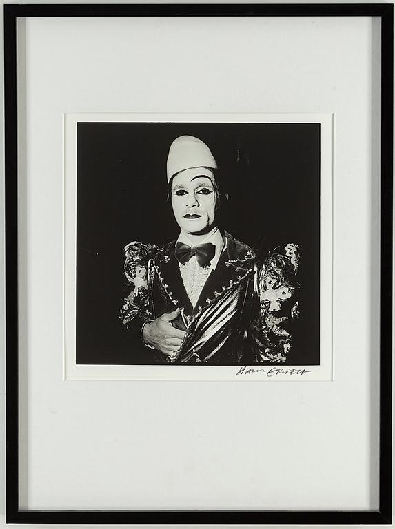 HANS GEDDA, gelatin silver print signed Hans Gedda. Also numbered 8/10 and dated 2008 on verso.