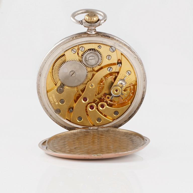 FICKUR, delvis silver, LUC, 1900-talets första hälft.