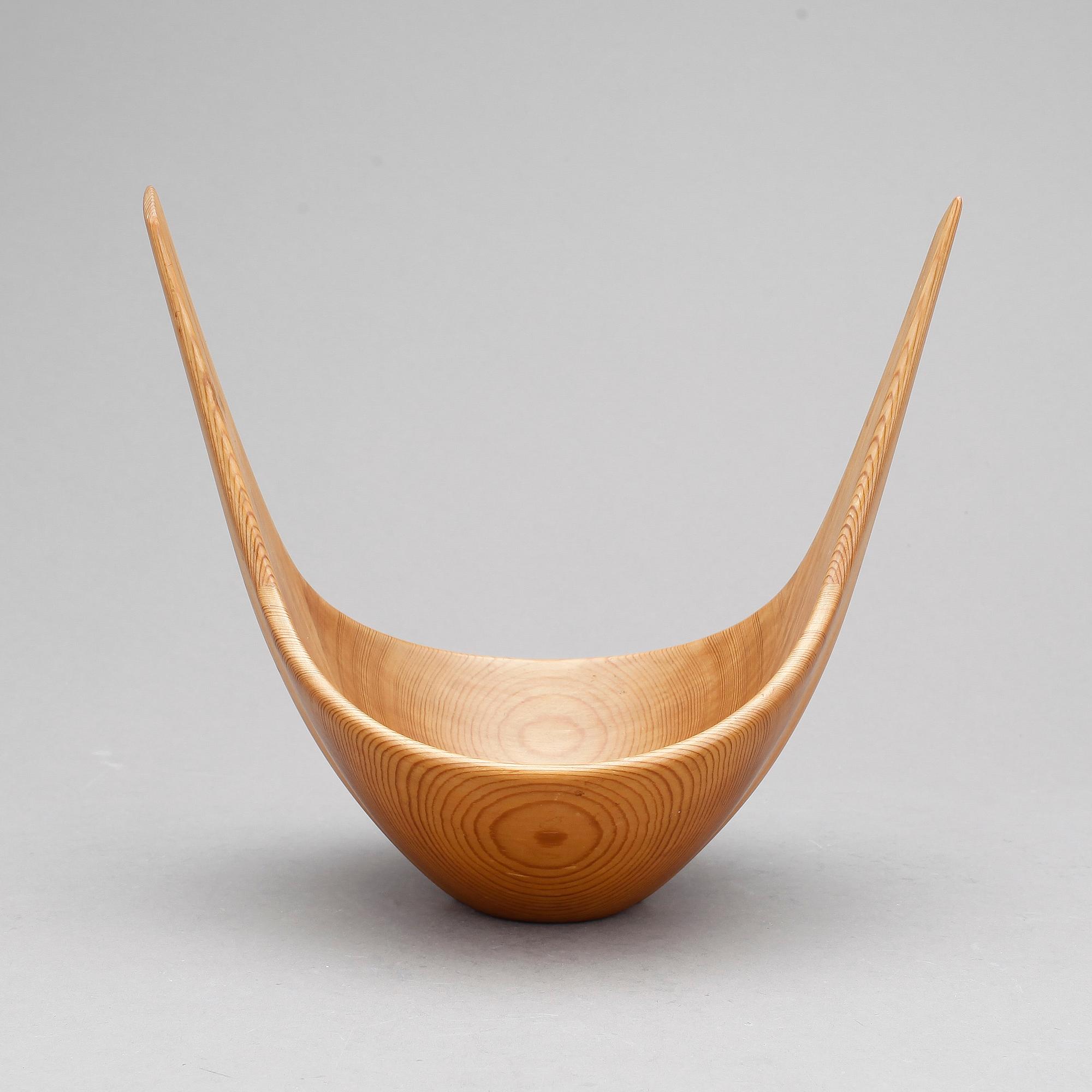 SKÅL, trä, Johnny Mattson, signerad JM.