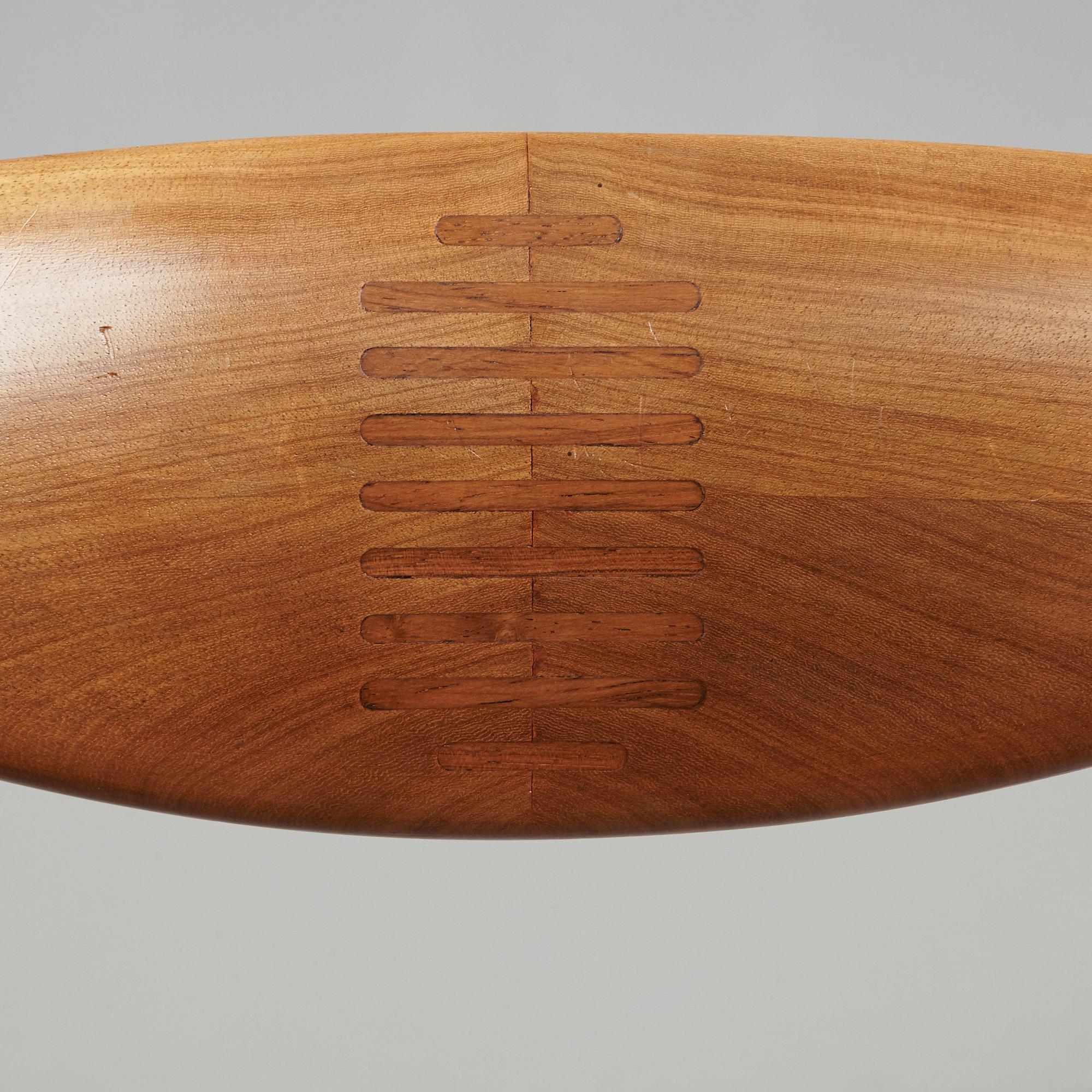 Hans J. Wegner, "Kohornsstolen/ Cowhorn chair", sex stycken, "JH-505", Johannes Hansen, Danmark 1950-60.