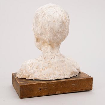 EMIL WIKSTRÖM, skulptur, gips, signerad och daterad.