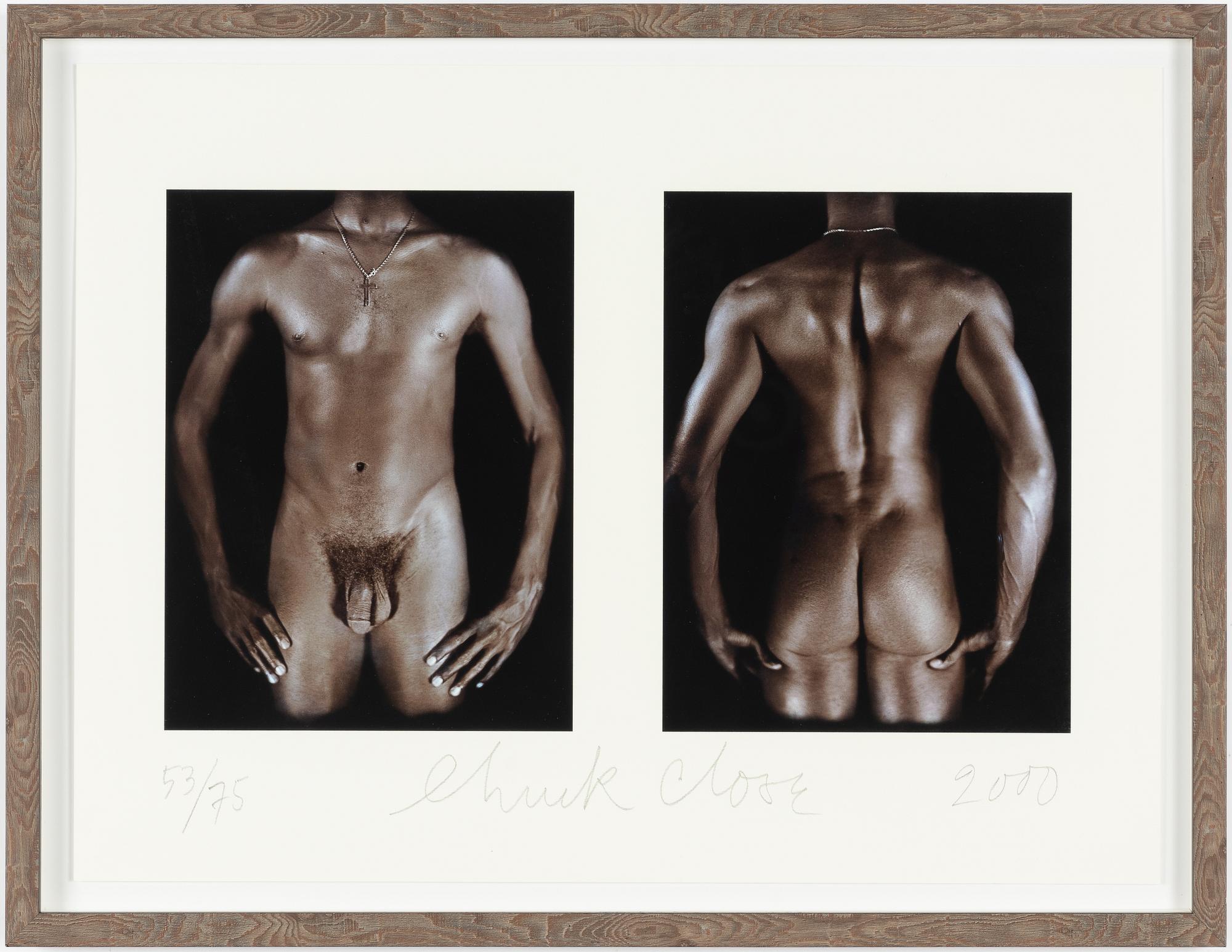 Chuck Close,Untitled, 1987.