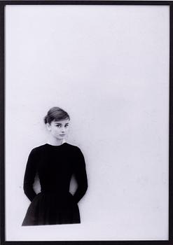 Per-Olow Anderson, "Audrey Hepburn photographed on the set for War and Peace, 1955.".
