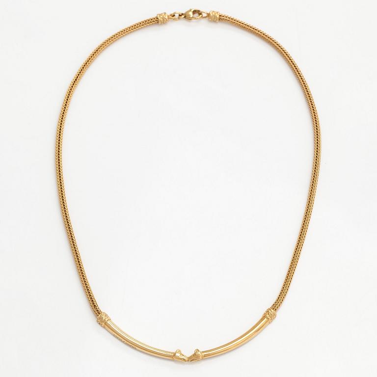 Kalevala Koru, necklace, "The Elk", 18K gold, 2002.