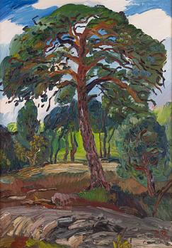 Göran Brunius,  oil on canvas, signed,