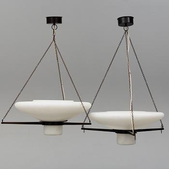 GUNNAR ASPLUND, A pair of ceiling lights by Gärsnäs 1995-2002.