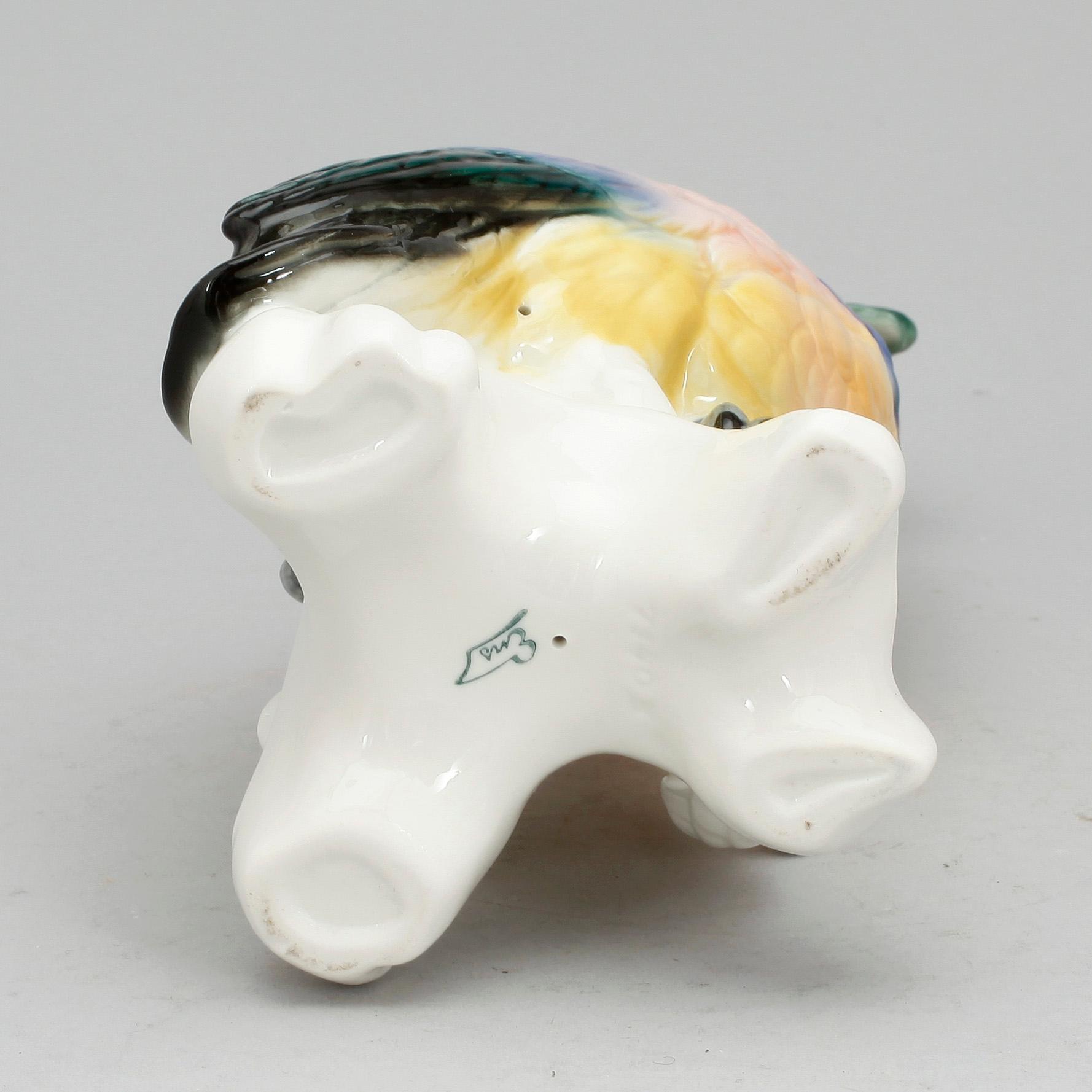 FIGURIN, porslin, Karl Ens, Tyskland, 1900-tal.