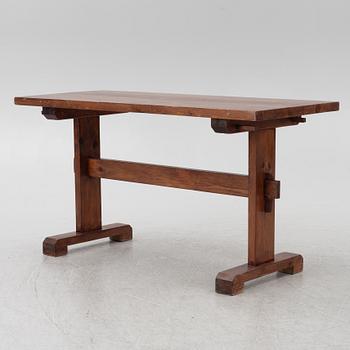 Carl Malmsten, A stained pine table, 20th century.
