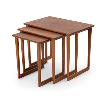 101. Jason Møbler, nesting tables, Ringsted, Denmark 1950-60s.