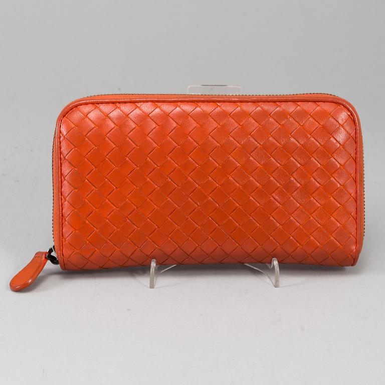 BOTTEGA VENETA, a leather wallet.