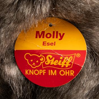 Steiff, donkey, Germany, 1990s.