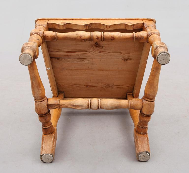 STOL, barocktyp, 1700-tal.