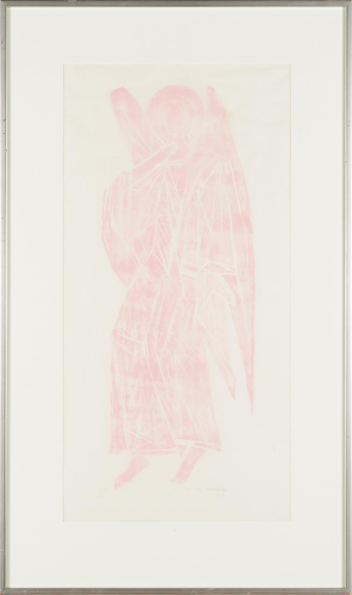 Ina Colliander, woodcut, signed and dated 1959, Tpl'a 3/3.