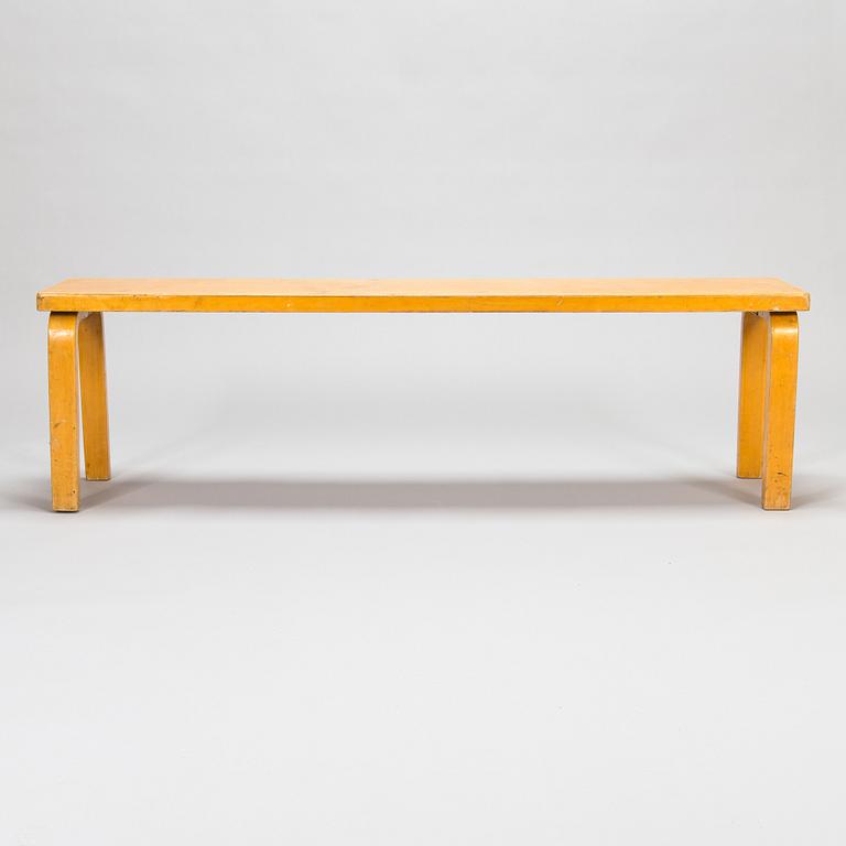 Alvar and Aino Aalto, a 1950's '122' bench for O.Y. Huonekalu-ja Rakennustyötehdas A.B.