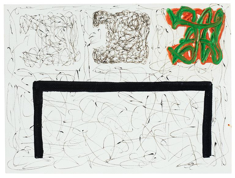 Jonathan Lasker, Untitled.