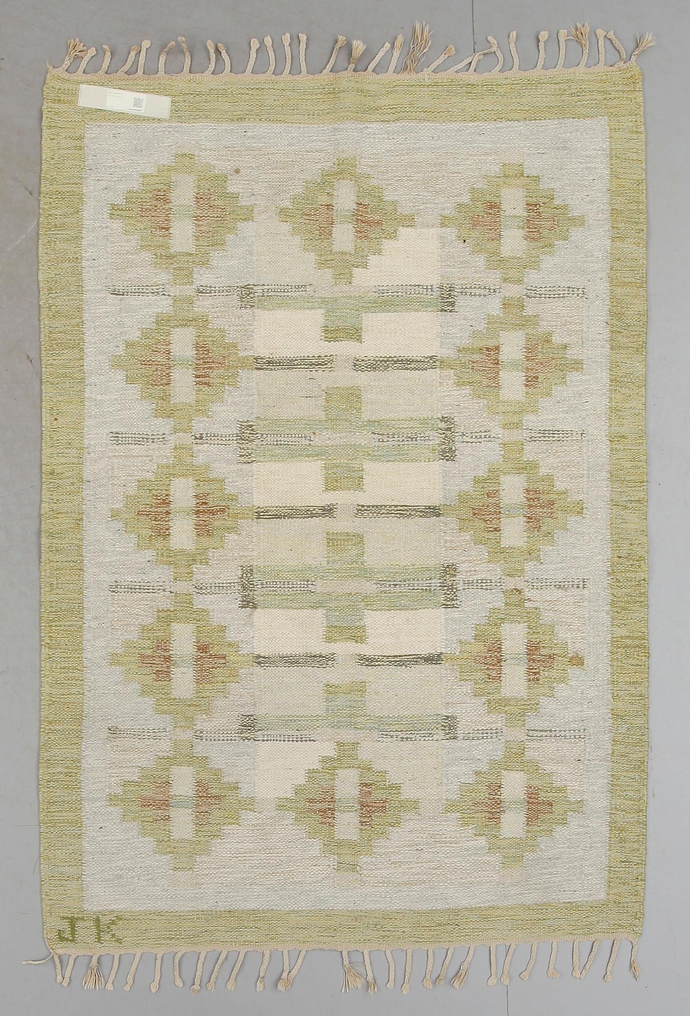 MATTA, rölakan, sannolikt Karin Jönsson signerad JK. Ca 201 x 140 cm.