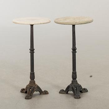 A PAIR OF SMAL TABLES.