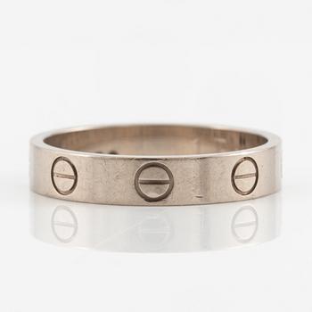 Cartier, ring, "Love", 18K white gold.