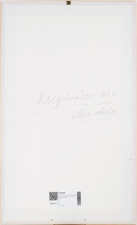 KAIGETSUDO (CHOYODO) ANCHI (act. 1711-36), efter, färgträsnitt. Japan, 1800-tal.