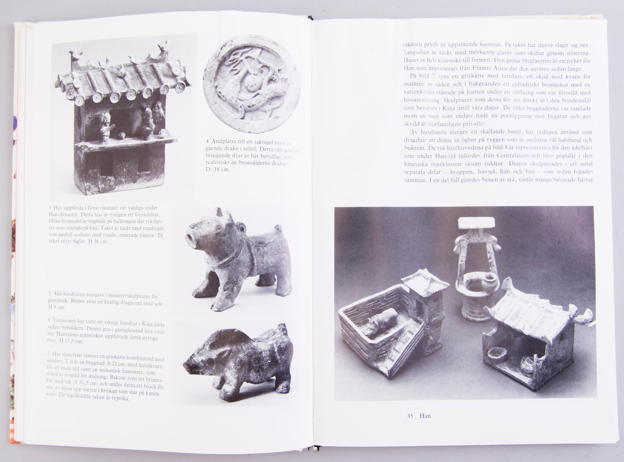 BÖCKER 10 ST, Kinesisk porslin och konsthantverk.