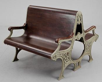 PERRONGBÄNK, Atlas Stockholm, 18/1900-tal.