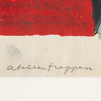 OLLE BONNIÉR, watercolor on paper, signed and dated 28.5-57.