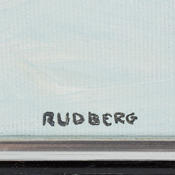 GUSTAV RUDBERG, olja på duk, signerad Rudberg.