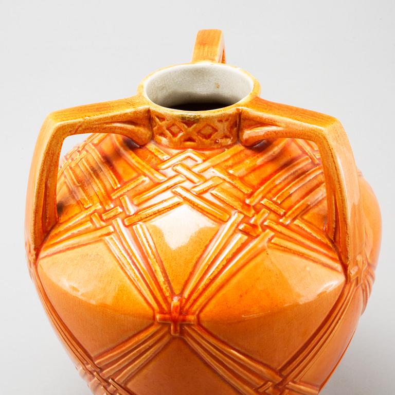 An earthenware vase from Rörstrand, early 20th century.