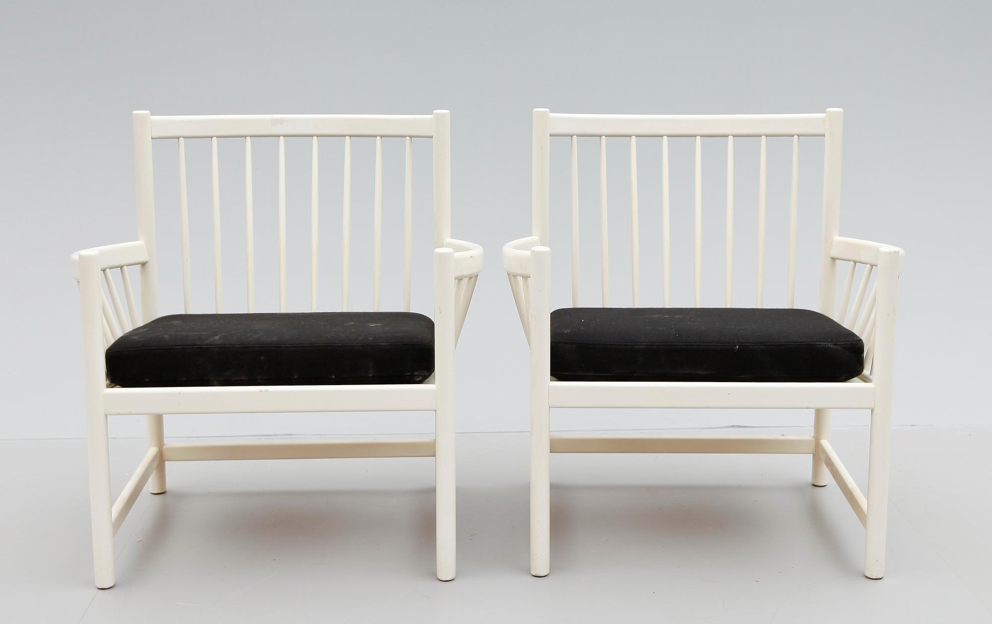 KARMSTOLAR, 1 par, Karl-Axel Adolfsson, Gemla, 1900-talets andra hälft.