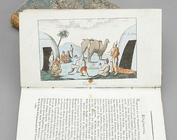BOKBAND, 2 vol, "Folkslagens historia" I-II, Utgiven av Carl Iser, Örebro, 1807 1809.