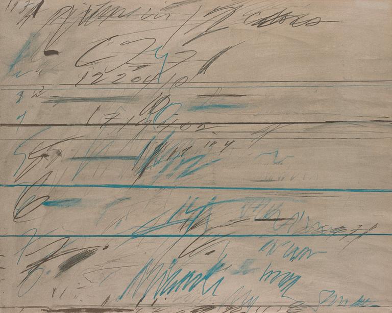 Cy Twombly, Untitled.