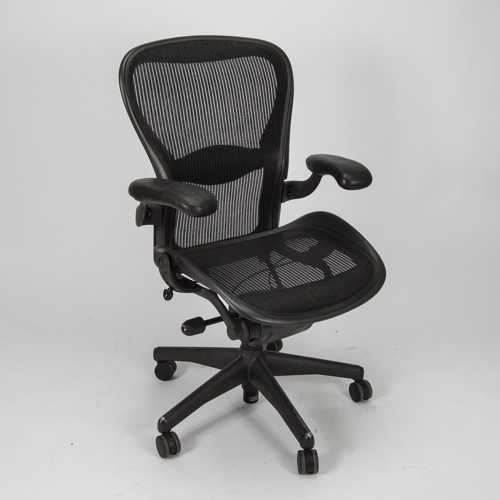 SKRIVBORDSSTOL, "Aeron Chair", Don Chadwick och Bill Stumpf, Herman Miller, 1990/2000-tal.