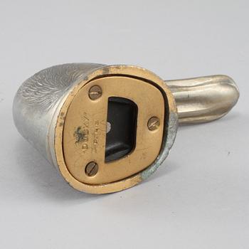 FLASKÖPPNARE, metall, "Ducky", Paris, 1900-talets andra hälft.