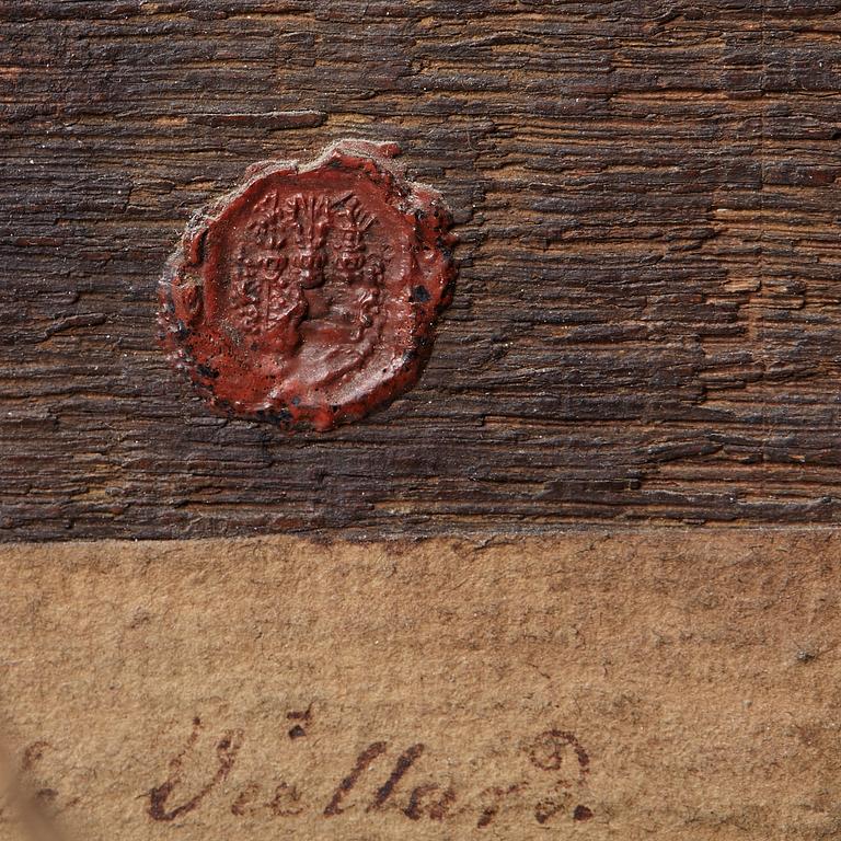 Jacob Jordaens Attributed to, The head of a bearded man, a study.