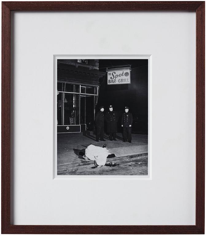 Weegee, "On the spot, December 9", 1939.