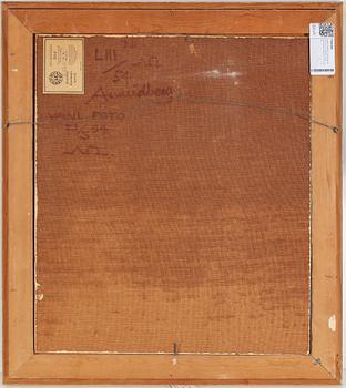 ARNE ÖDBERG, oil on panel, signed with monogram. Dated -54 verso.