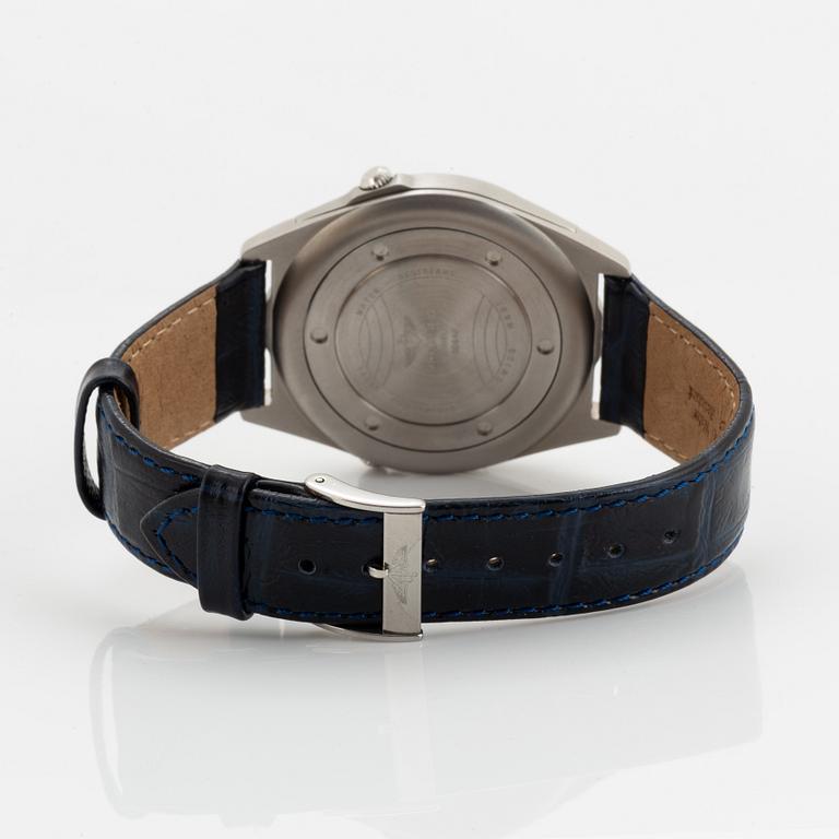 Breitling, World, wristwatch, 39 mm.