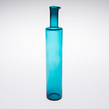 FLASKA, glas, signerad Nanny Still, Riihimäen Lasi Oy.