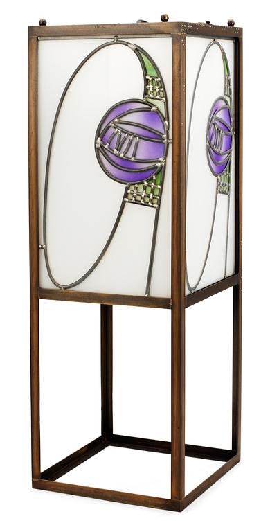 A Charles Rennie Macintosh wall lamp, model 234.