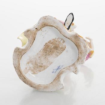 A porcelain figurine, 20th Century, Meissen like mark.