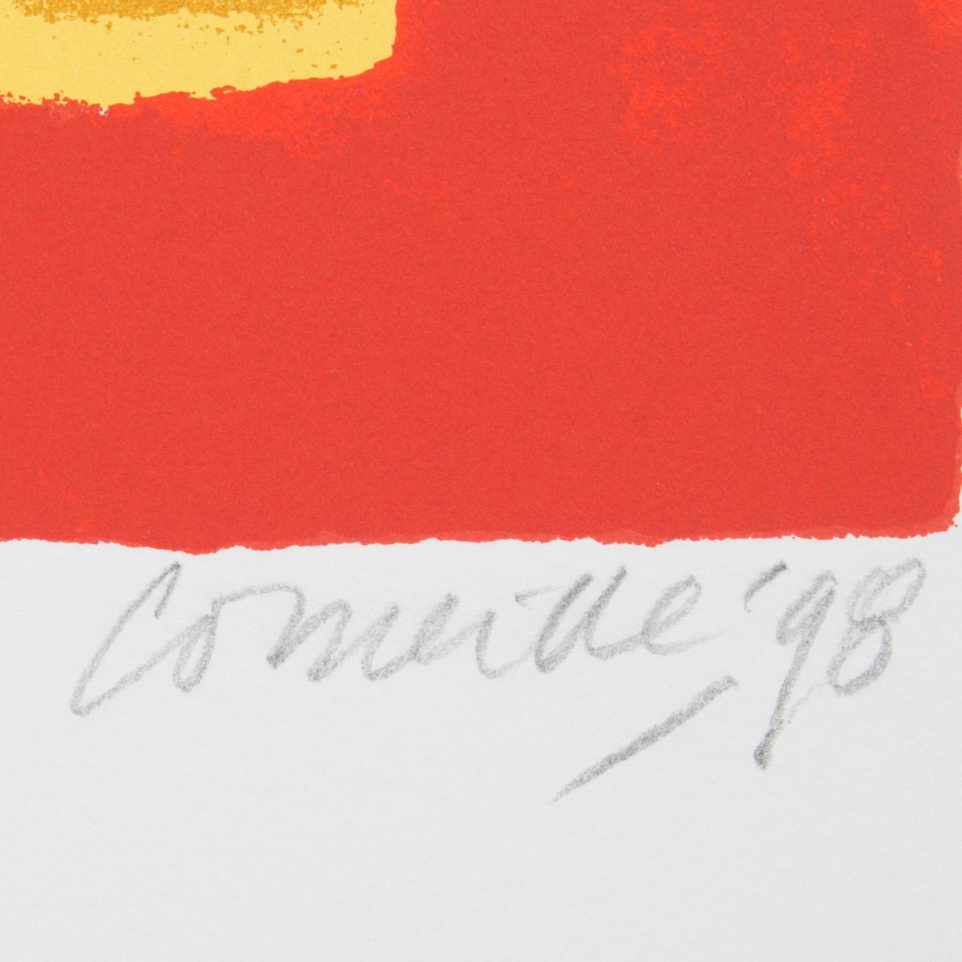 BEVERLOO CORNEILLE, färgserigrafi, signerad och numrerad VI/XXX, daterad -98.