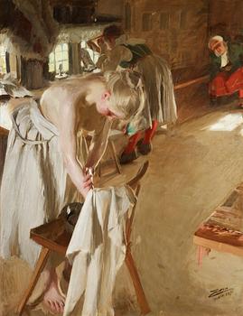 85. Anders Zorn, "Söndagsmorgon".